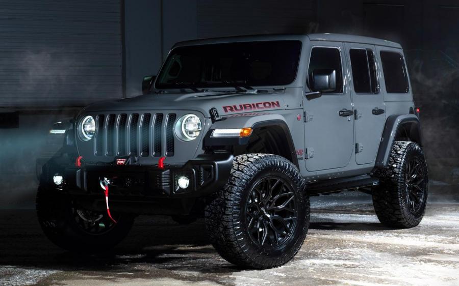 Jeep Wrangler Rubicon Unlimited on Vossen Wheels (HF-2) '2019